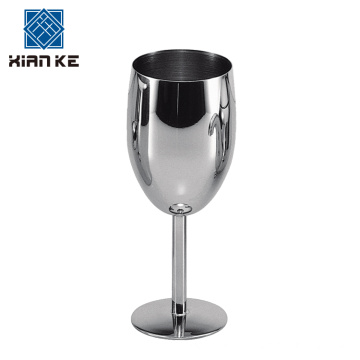 ECO Friend Friendly Customized Stainless Sider Bar Wine Glasses